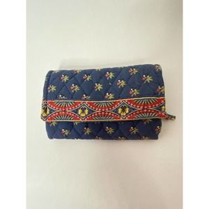 Vera Bradley Womens Retired Print Emily Strap Wallet Floral‎